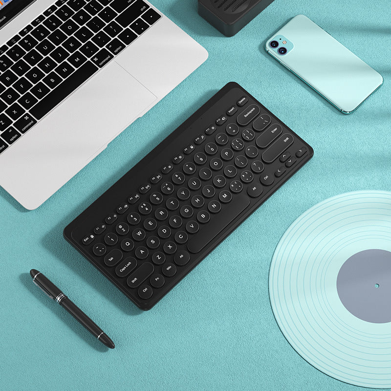 Mute USB Wireless Bow Notebook Keyboard