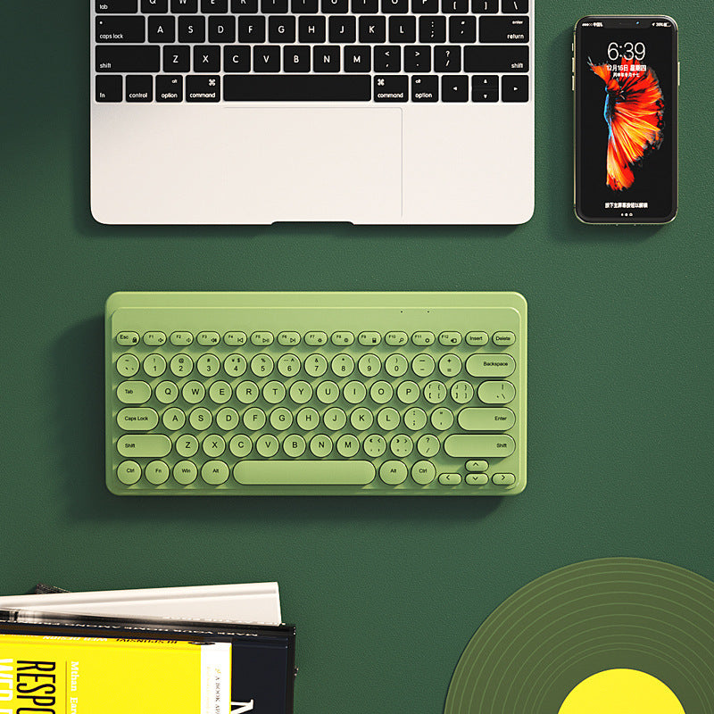 Mute USB Wireless Bow Notebook Keyboard