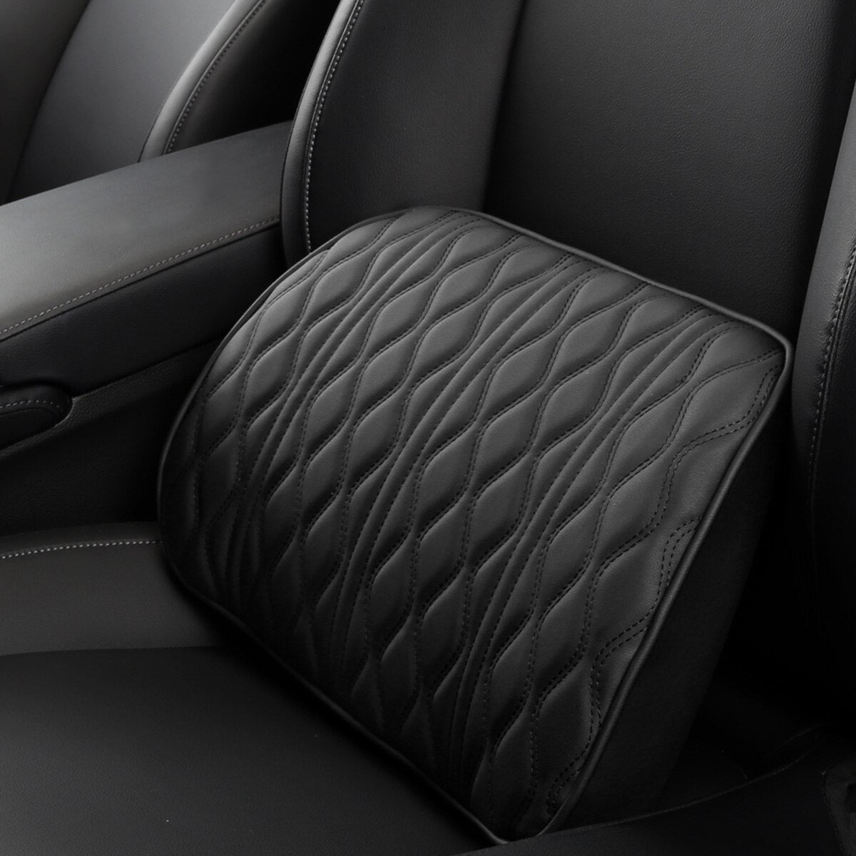 Universal Car Lumbar Headrest Support Set