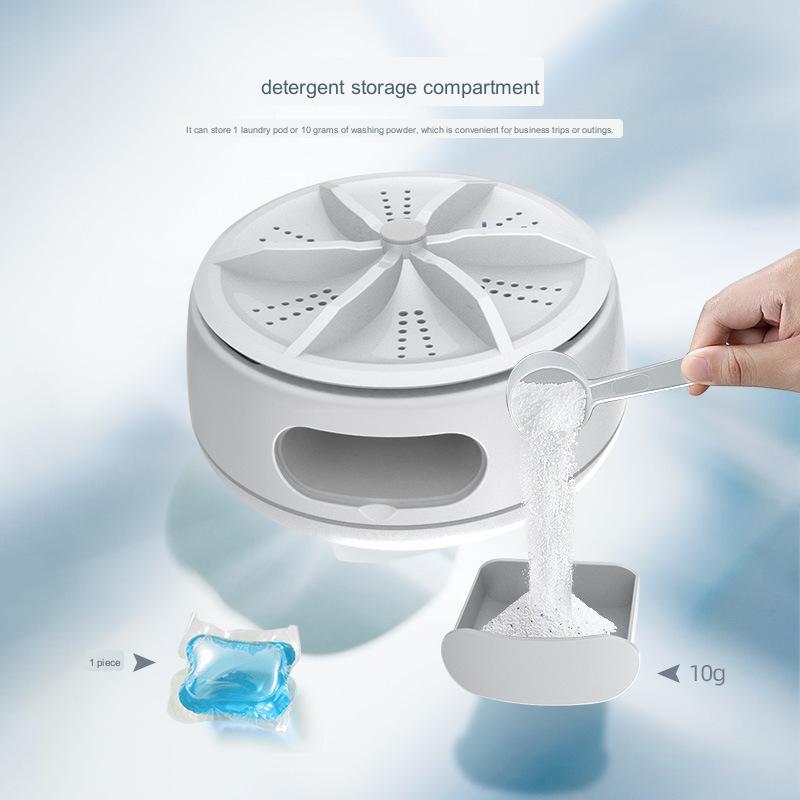 Portable Turbo RC Mini Washing Machine