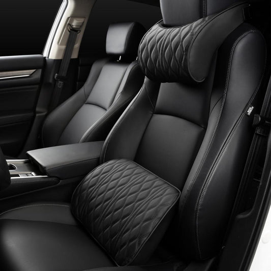 Universal Car Lumbar Headrest Support Set